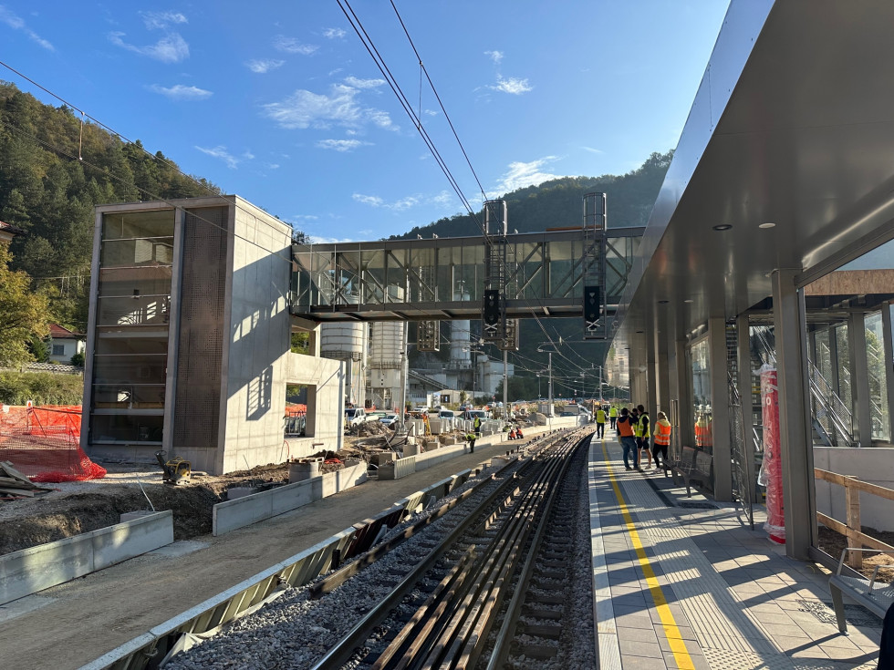 Nov nadhod na železniški postaji Zagorje