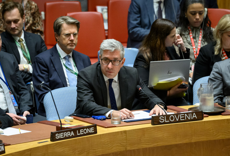Državni sekretar Štucin v Varnostnem svetu OZN: "Dialog je ključen za stabilnost in napredek BiH"