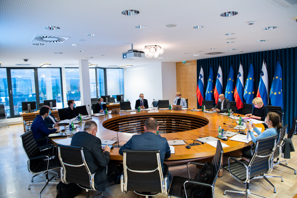 Second meeting of PM Janez Janša and competent ministers to coordinate the content and financial structure of the Long-Term Care Act.