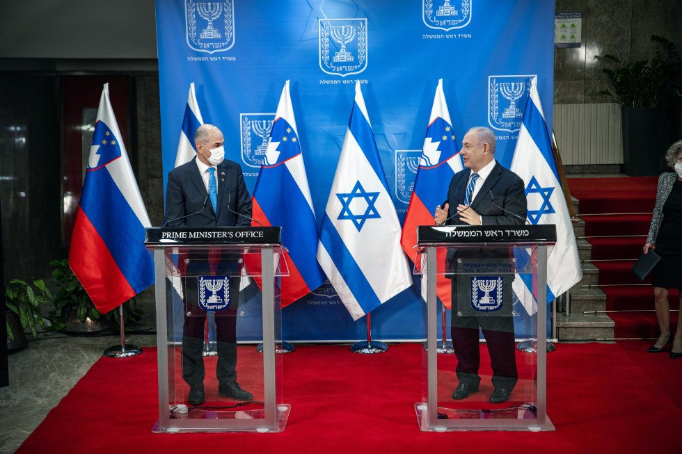 Prime Minister Janez Janša on official visit to Israel