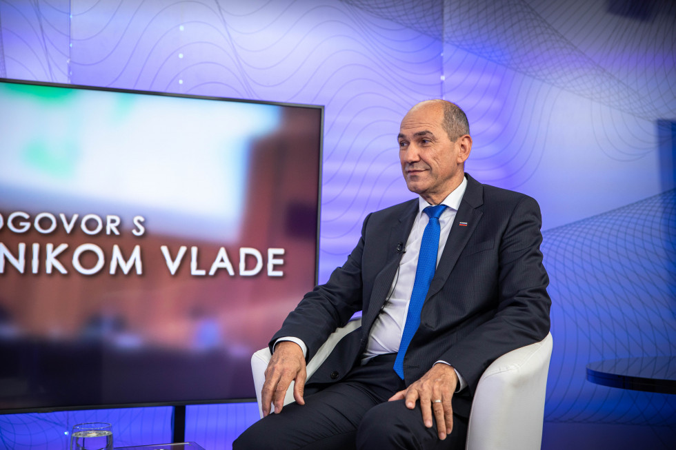 Prime Minister Janez Janša was a guest on the programme A Talk with the Prime Minister on Nova24TV.