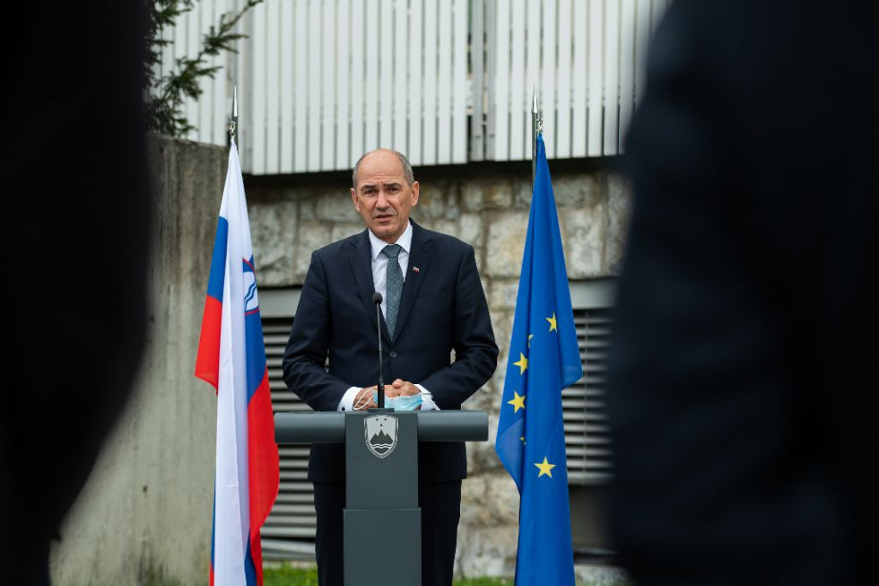 Unveiling of the memorial in Poljče