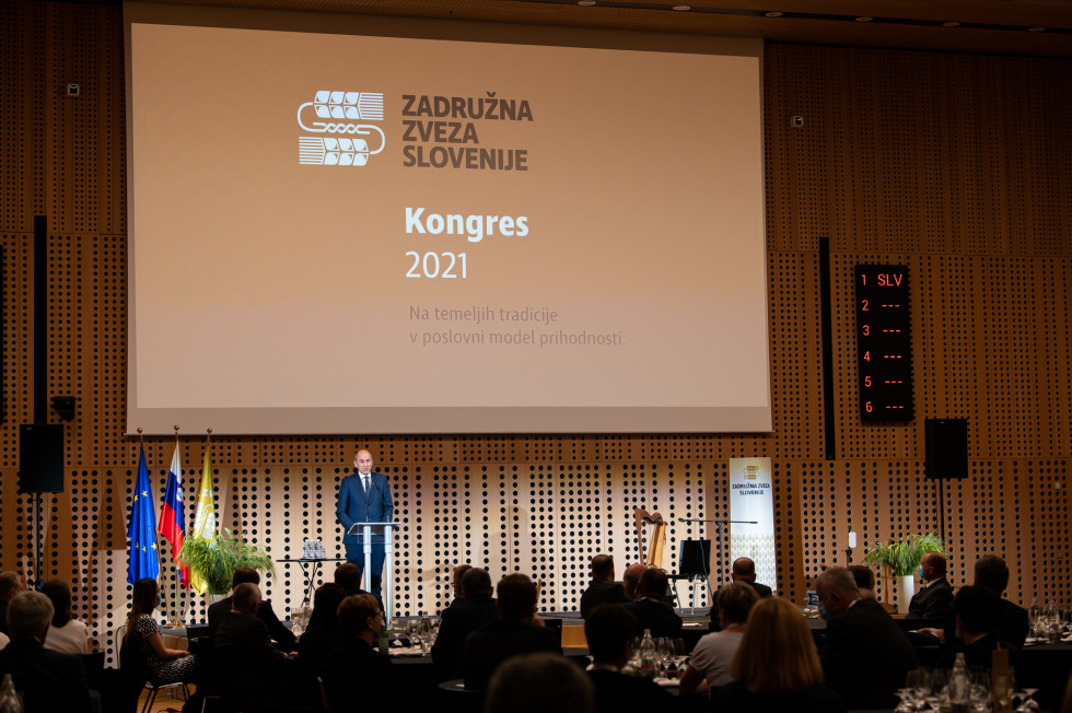 Prime Minister Janez Janša Keynote Speaker at Cooperative Union of Slovenia Congress