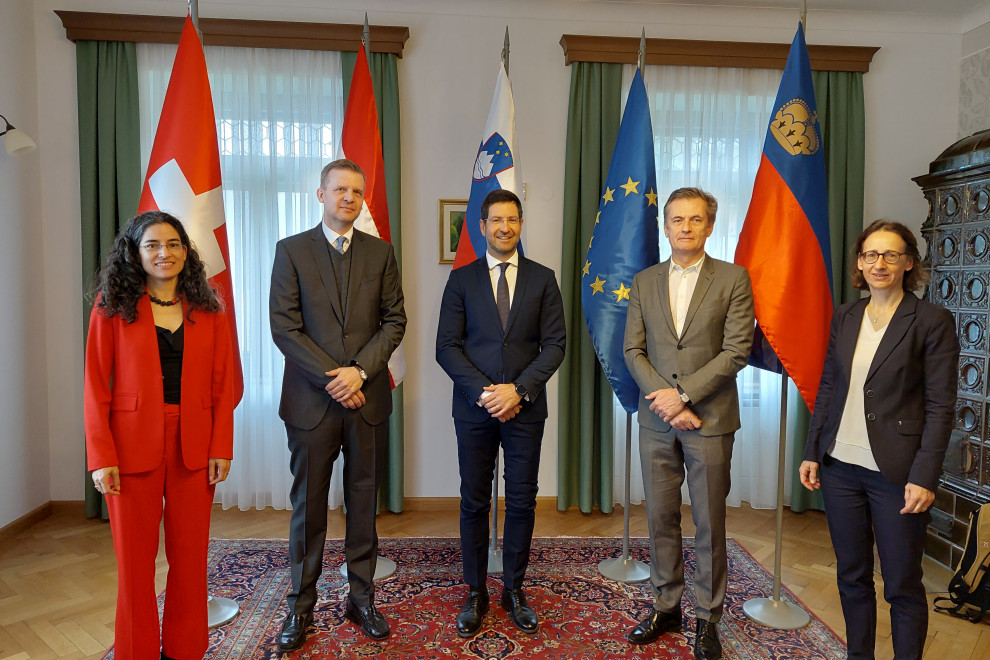 Sestanek pravnih svetovalcev v okviru kvadrilaterale Slovenije, Avstrije, Lihtenštajna in Švice
