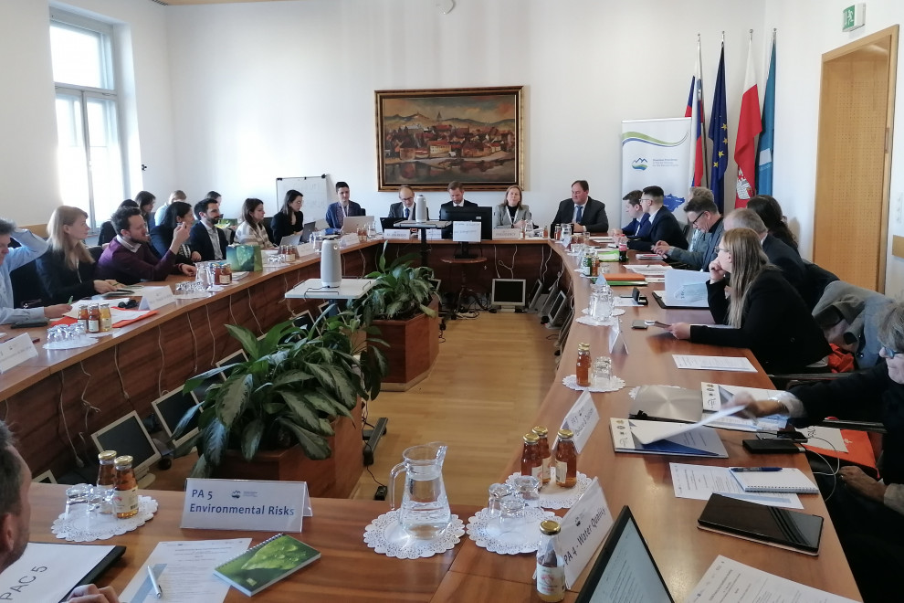 Sestanek koordinatorjev prednostnih področij Podonavske strategije 