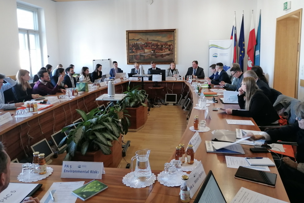 Priority Area Coordinators of the EU Strategy for the Danube region meeting.