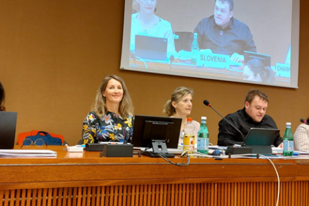 Slovenska delegacija v Ženevi predstavila zakonodajne in druge ukrepe za enakopravnejši položaj žensk v družbi