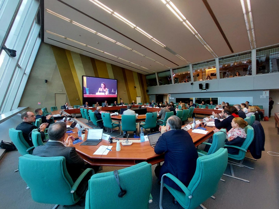 Ministrica je imela nagovor na konferenci Sveta Evrope pod naslovom »Umetna inteligenca in izobraževanje«