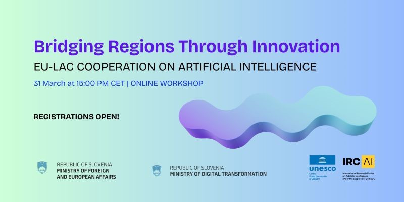 Logotip Povezovanje regij prek inovacij in zaupanja vredne umetne inteligence