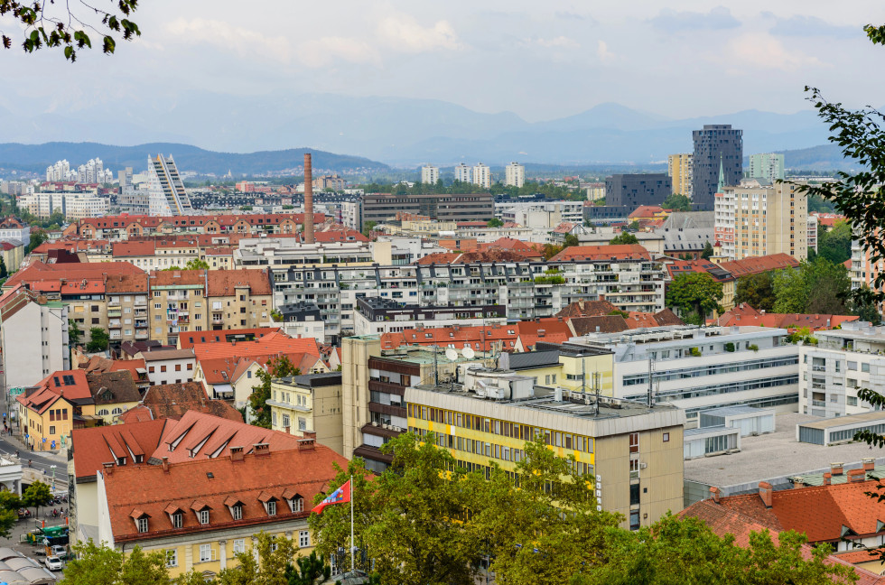 Slika Ljubljane.