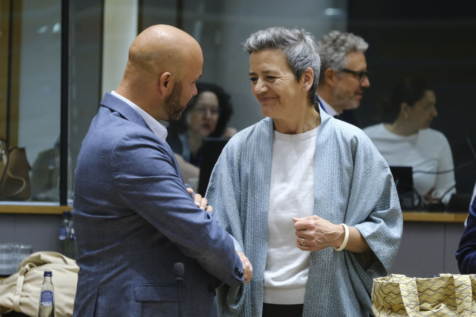 Frangež in Vestager