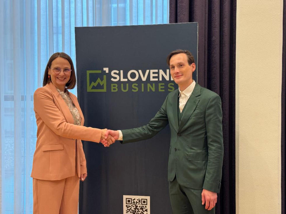 Direktorica Spirit Slovenija in Domen Prevc