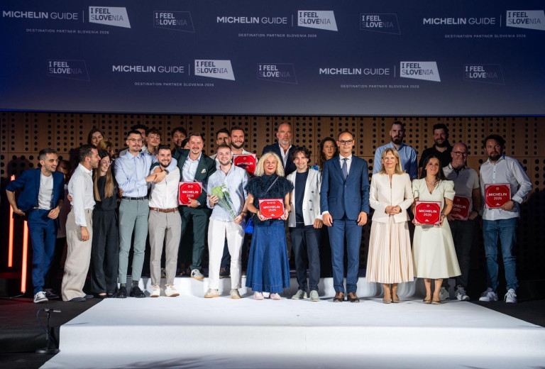 Prestigious Michelin stars awarded to ten Slovenian restaurants