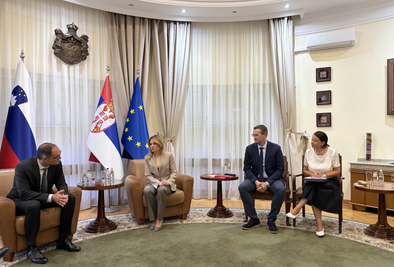 Minister dr. Anže Logar na delovnem obisku v Srbiji