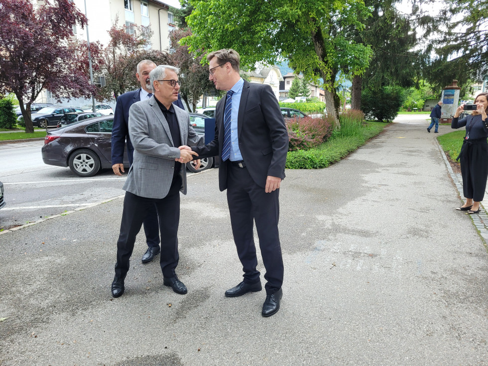 Obisk ministra Hana na občini Kočevje