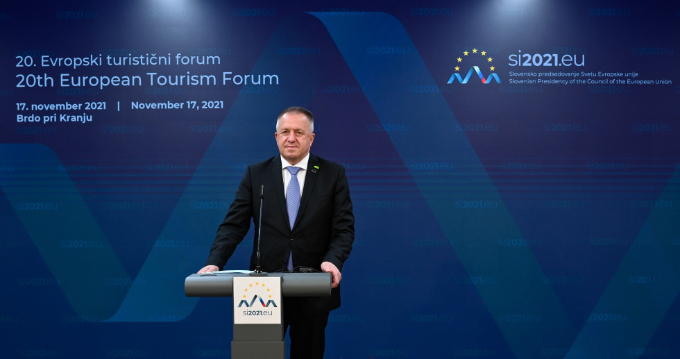 Uvodni nagovor ministra Zdravka Počivalška na Evropskem turističnem forumu.