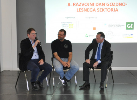Na diskusiji so udeleženci razpravljali o prihodnosti, težavah in izzivih slovenske lesne industrije