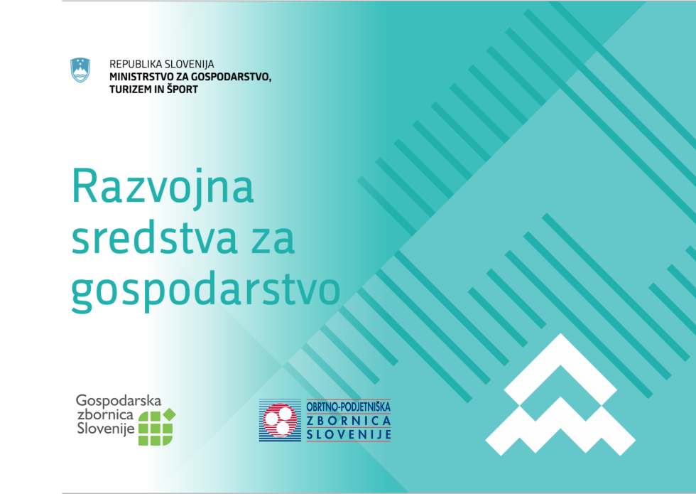 Razvojna sredstva za gospodarstvo in logotipi organizatorjev