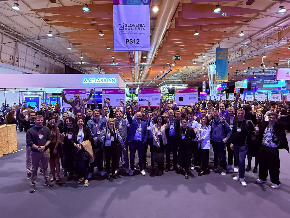 Celotna slovenska ekipa na Web Summitu