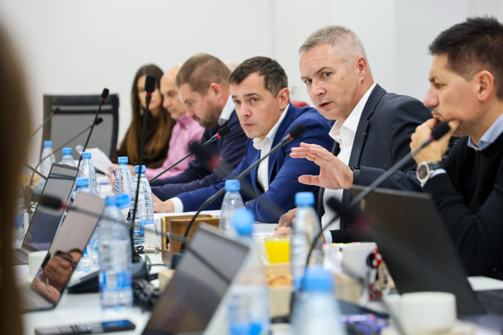 Državni sekretar mag. Dejan Židan med govorom