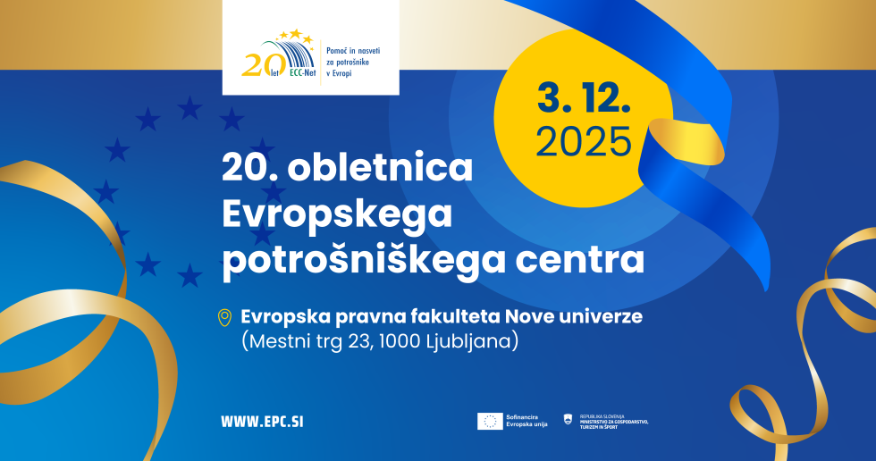 20. obletnica Evropskega potrošniškega centra