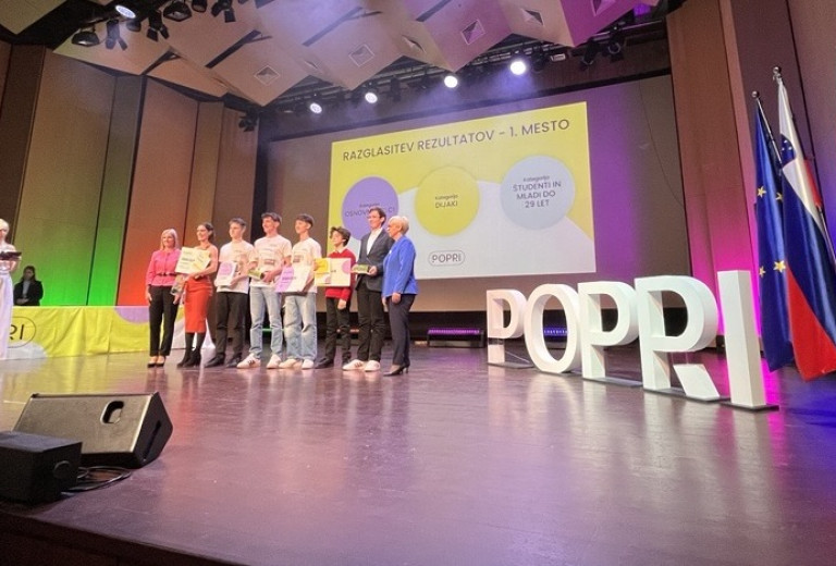POPRI 2026: Mladi z idejami, ki soustvarjajo podjetno prihodnost Slovenije