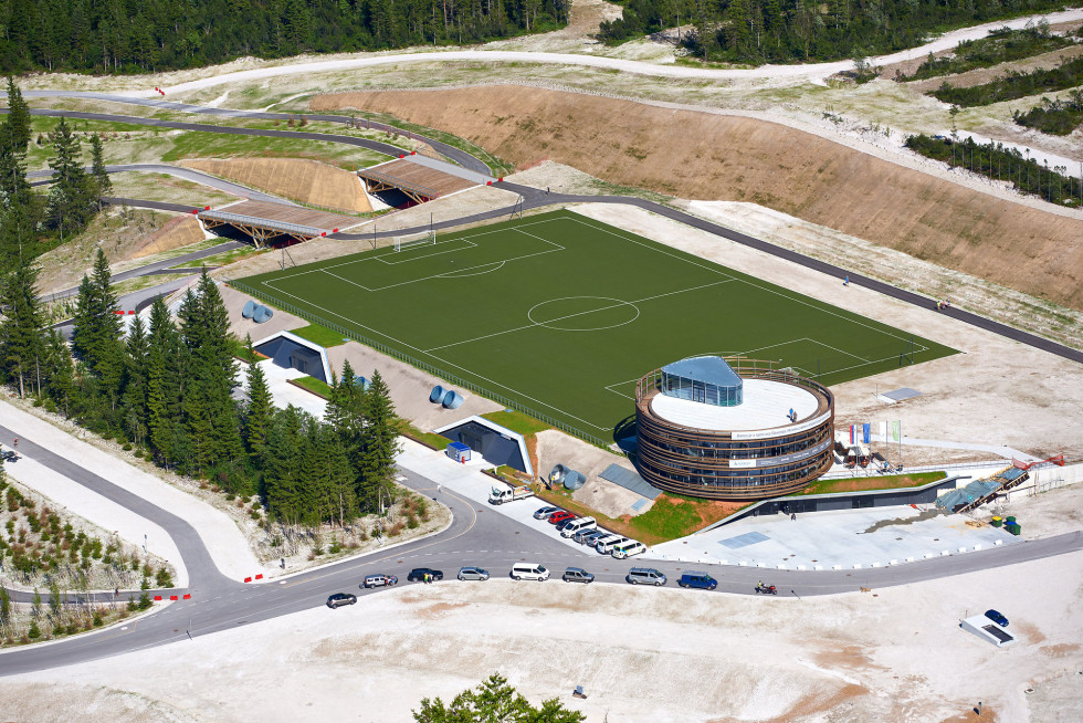 nogometni stadion z vrha