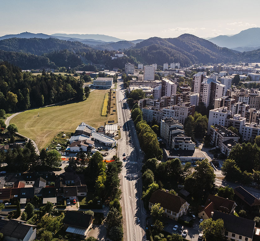 Velenje iz zraka