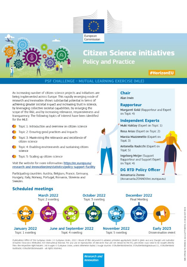 Občanska znanost - naslovnica