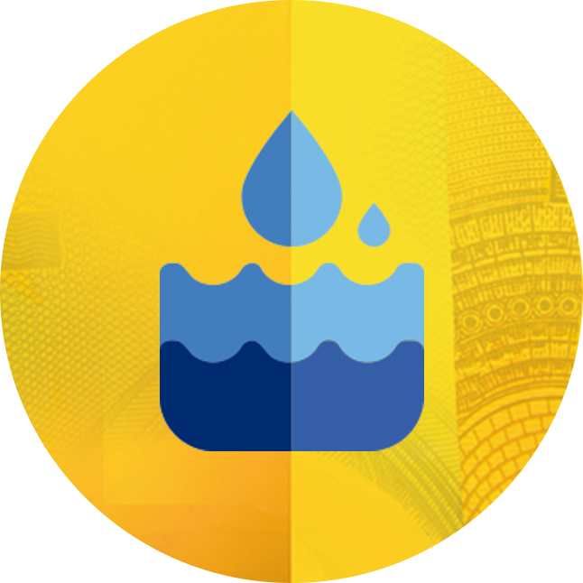 Logotip misije - Zdravi oceani, morja, obalne in celinske vode