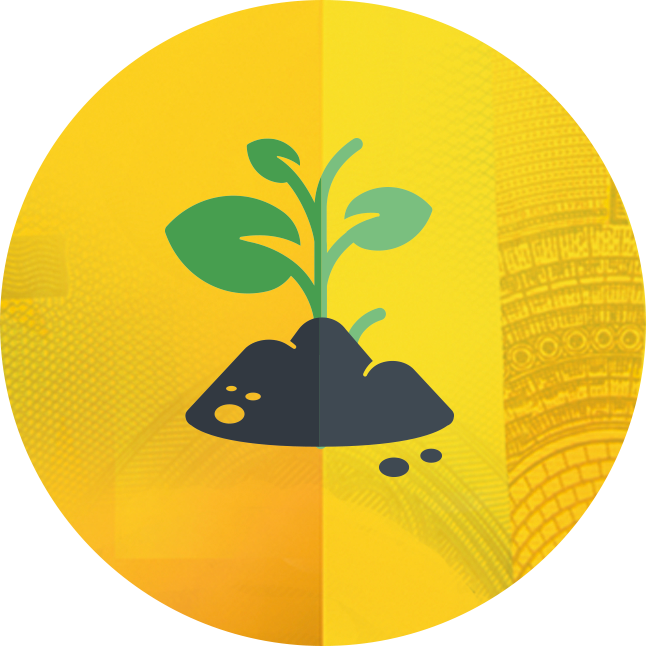 Logotip misije - Zdravje tal in hrana