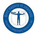 logotip za zoisove nagrade s človekom v sredini, ki nakazuje na srisbo DaVincijevega vitruvijskega človeka