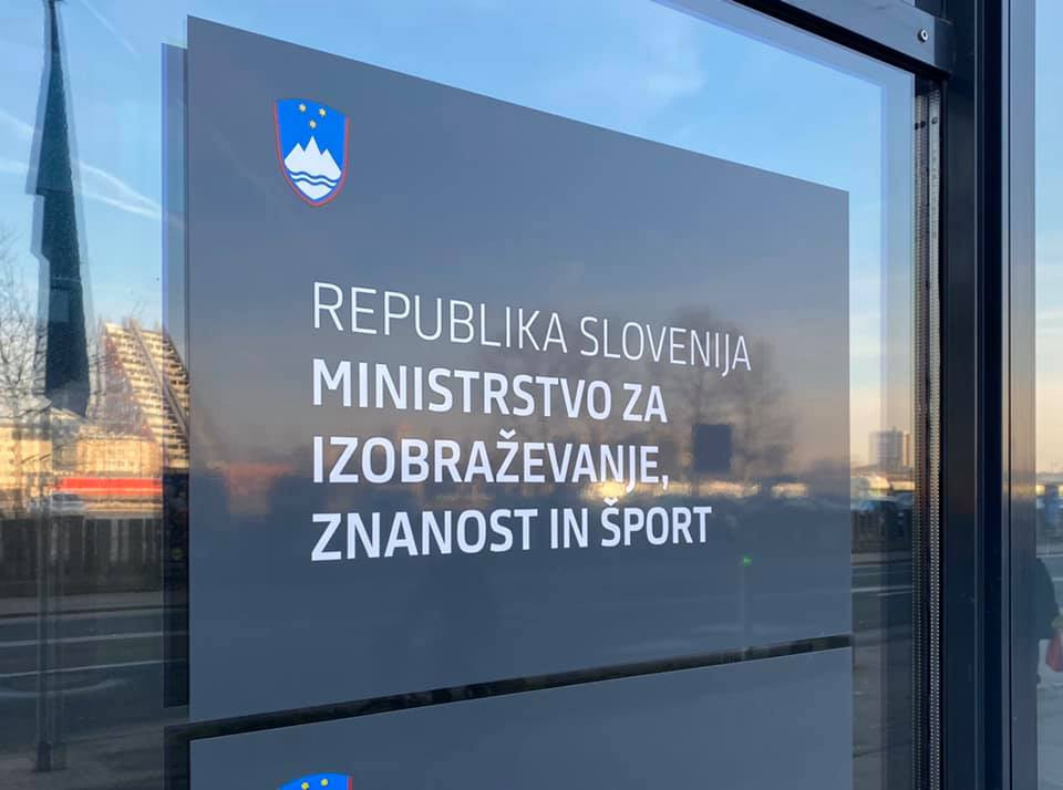 Ministrstvo za izobraževanje znanost in šport