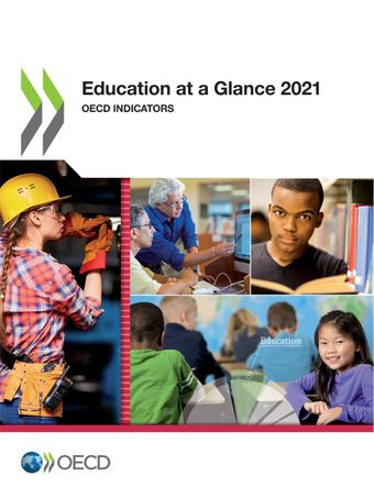 Naslovnica zbornika Pogled na izobraževanje 2021.