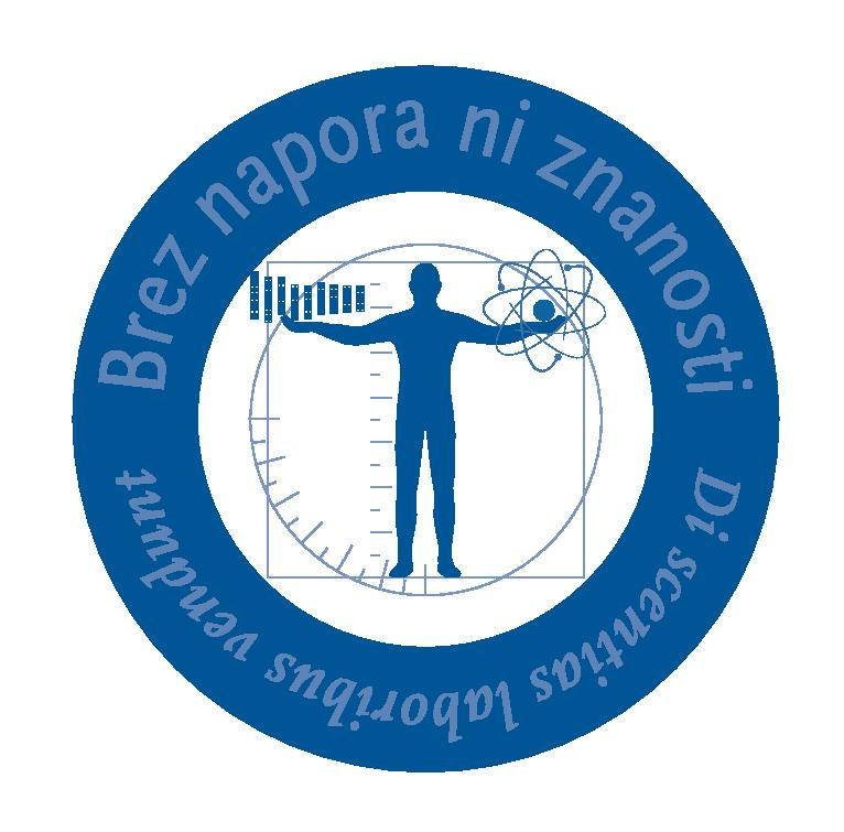 Logotip - Brez napora ni znanosti