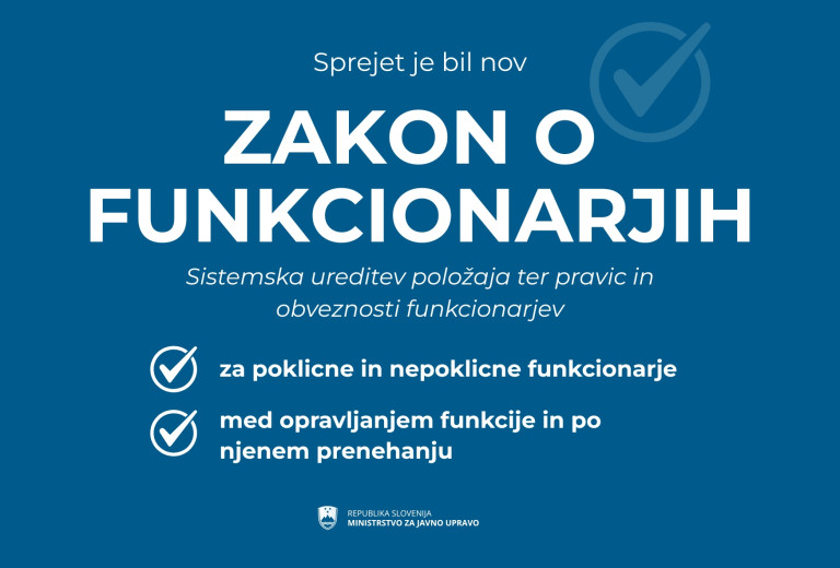 Državni zbor je sprejel nov Zakon o funkcionarjih