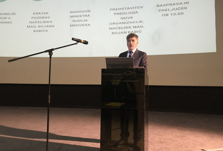 nagovor ministra Rudija Medveda