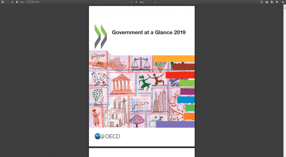 Government at a Glance 2019 - naslovnica