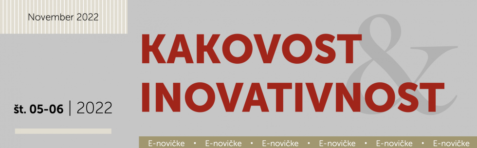 Kakovost in inovativnost (5-6/2022)