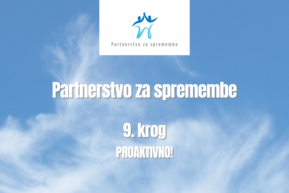 9. krog programa Partnerstvo za spremembe