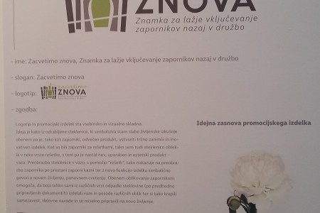 Fotografija prikazuje plakat iz zaključnega izziva