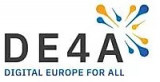 logotip projekta DE4A Digital Europe for all