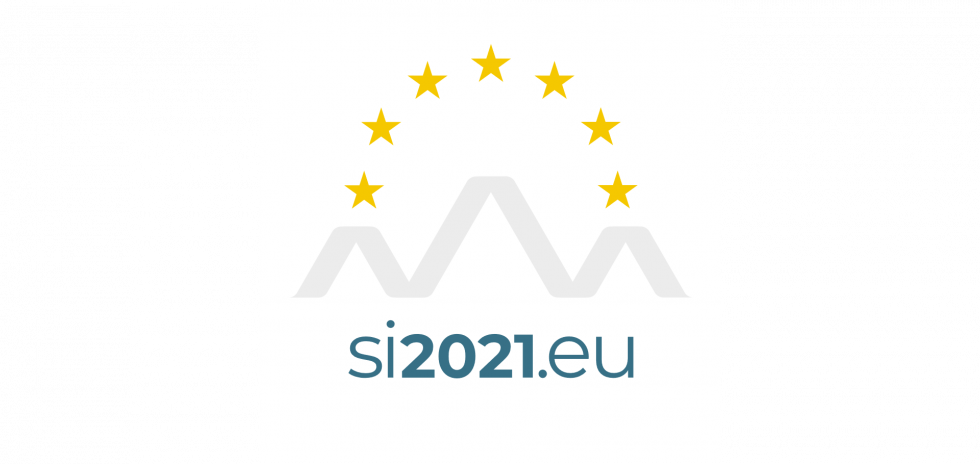 Logotip Si2021.eu - Predsedovanje Slovenije Svetu Evropske unije