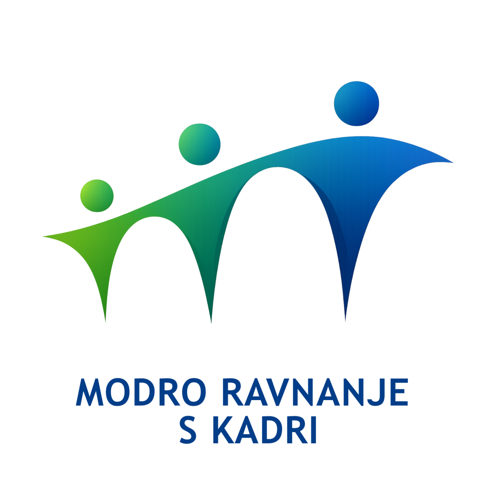 Logotip projekta Modro ravnanje s kadri