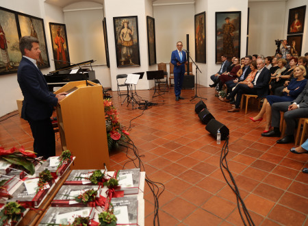 Državni sekretar Matevž Čelik Vidmar v nagovoru zbranim
