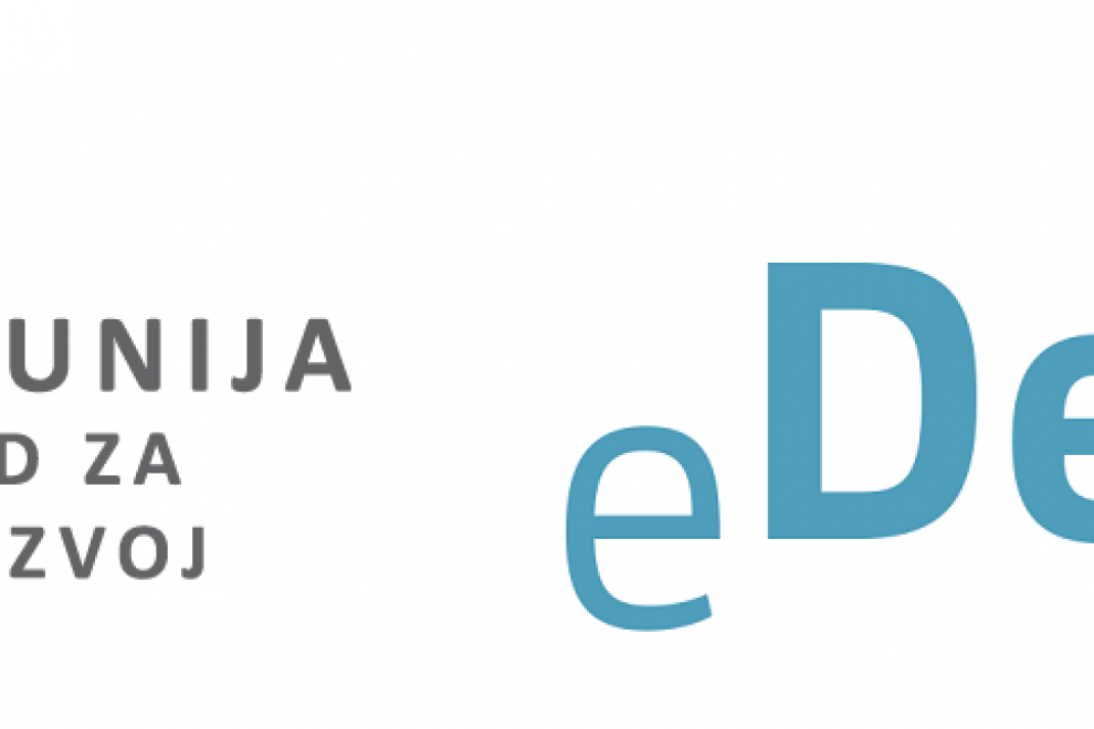 Logotip Evropskega sklada za regionalni razvoj in projekta eDediščina