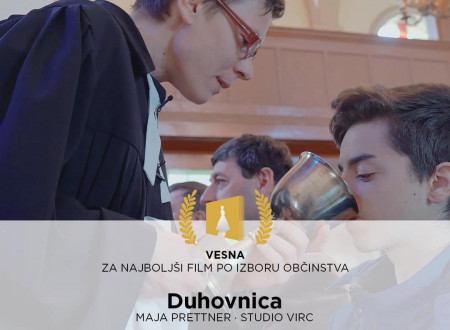 Vesna za najboljši film po izboru občinstva: Duhovnica (Maja Prettner)