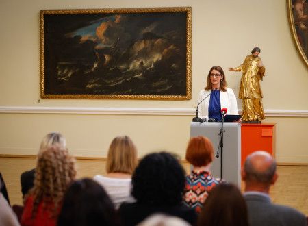 Director General of the Directorate of Cultural Heritage in her opening speech