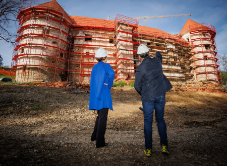 Ministrica si ogleduje Šrajbarski turn