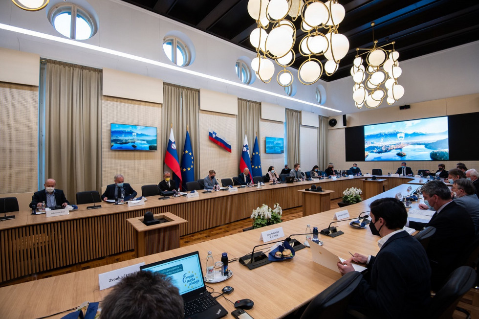 Zasedanje predstavnikov Sveta Vlade Republike Slovenije za Slovence v zamejstvu
